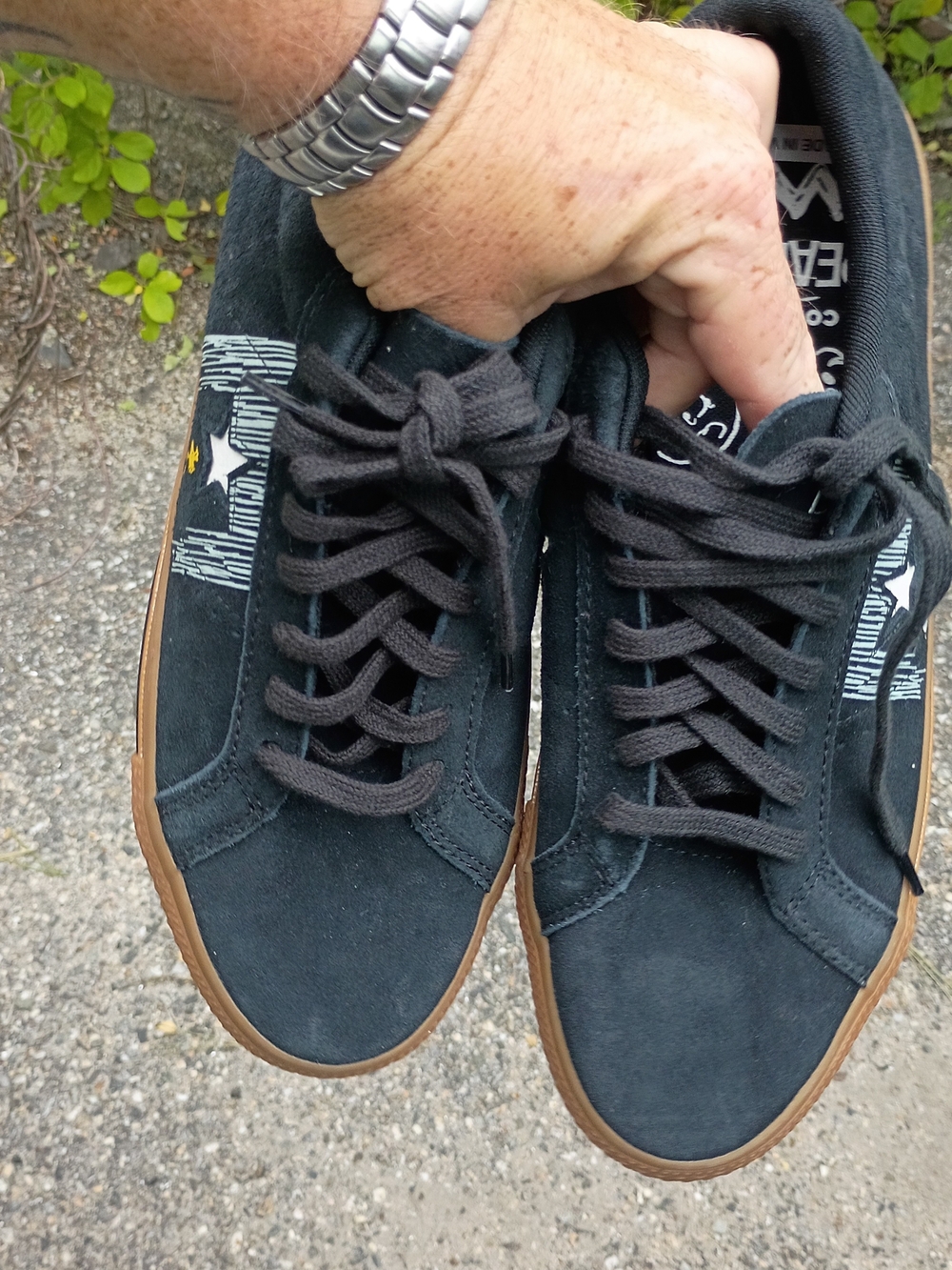 Snoopy Shoes Bad Day Limited Edition Converse Black Suede Men's 10.5